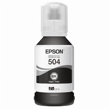 Garrafa de Tinta Preta T504120 - Epson