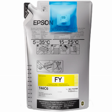 Bolsa de Tinta Amarelo Fluorescente T46C620 UltraChrome DS - Epson